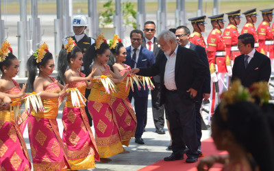 PM Timor Leste Arrived in Bali