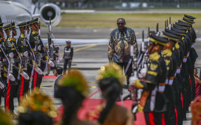 Arrival of Zimbabwe Vice President Kembo Mohadi