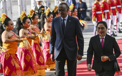 President of Rwanda Arrived in Bali