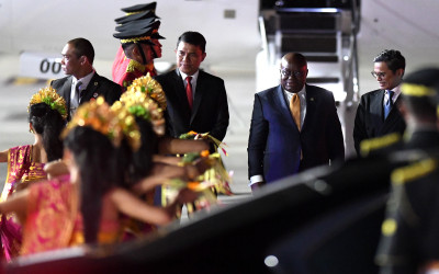 President of Ghana Arrived in Bali