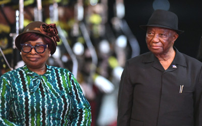 President of Liberia Arrived Bali