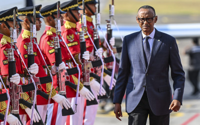 President of Rwanda Arrived in Bali