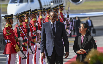 President of Rwanda Arrived in Bali