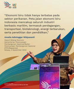 Indonesia Pimpin Inisiatif Ekonomi Biru di HLF MSP 2024