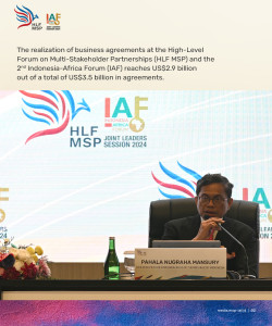 Realization of Business Agreements at HLF MSP and IAF 2024 Reaches USD 2.9 Billion