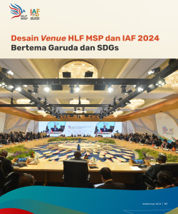 Desain Venue HLF MSP dan IAF 2024 Bertema Garuda dan SDGs