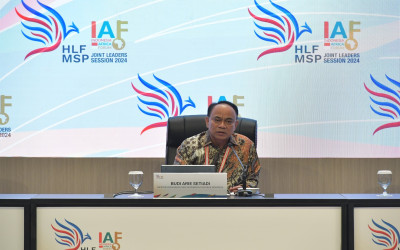 Menkominfo Ajak Jurnalis Sukseskan HLF-MSP dan IAF 2024